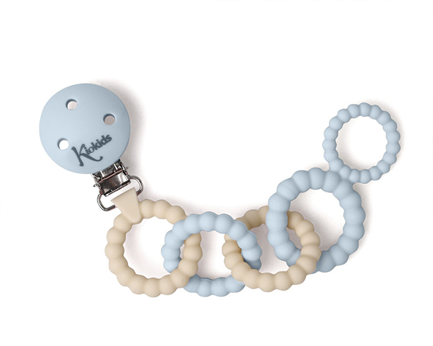 Sujeta chupete silicona